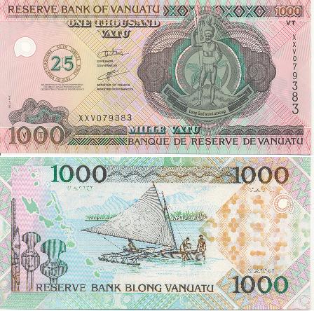 b0049 1000 Вату (Вануату)
