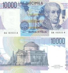 Италия 10000 лир. 1984 год.