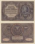 Польша 1000 марок. 1919 год.