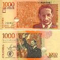 Колумбия 1000 песо. 2007 год.