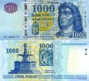 Венгрия 1000 форинтов. 2010 год.