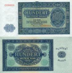 ГДР 100 марок. 1948 год.