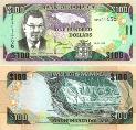 Ямайка 100 долларов. 2002 год.