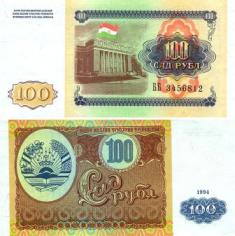 Таджикистан 100 рубл. 1994 год.