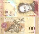 Венесуэла 100 боливарес. 2009 год.
