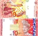 Малайзия 10 рингит/долларов