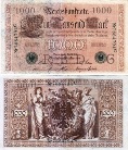 Германия 1000 марок 1910 (1918-22)