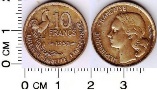 Франция 10 франков 1953 года.
