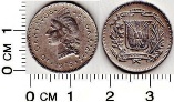 Доминикана 10 центаво 1975 года