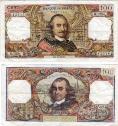 Франция 100 франков 1978 года.