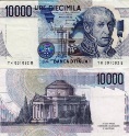 Италия 10000 лир 1984 года