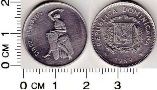 Доминикана 5 центаво 1989 года.
