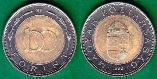 Венгрия 100 форинтов 1998 года