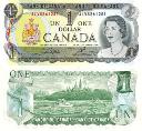 Канада 1 доллар.  1973 год.