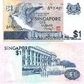 Сингапур 1 доллар. 1976 год.