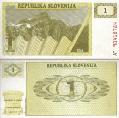 Словения 1 толар. 1990 год.