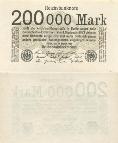 Германия 200000 марок. 1923 год.