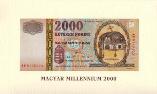 Венгрия 2000 форинтов. 2000 год.