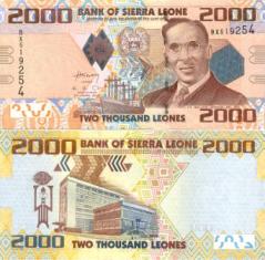 Сиерра Леоне 2000 леонс. 2010 год.
