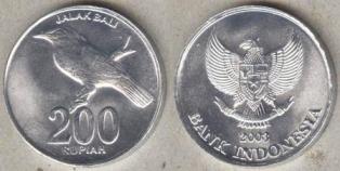 Индонезия 200 рупий. 2003 год.