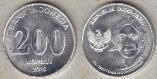 Индонезия 200 рупий. 2016 год.