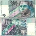 Словакия 200 крон. 2002 год.