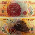 Мексика 100 песо. 2010 год.