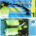 Антарктика 1 доллар. 2011года