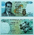 Бельгия 20 франков. 1964 год.
