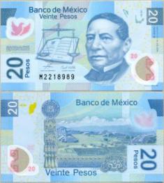 Мексика 20 песо. 2006 год.