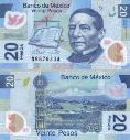 Мексика 20 песо. 2016 год.