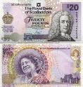 Шотландия 20 фунтов. 2000 год.