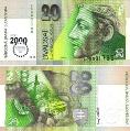 Словакия 20 крон. 2000 год.