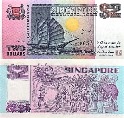 Сингапур 2 доллара. 1997 год.