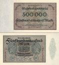 Германия 500000 марок. 1923 год.