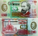 Уругвай 50 песо. 2020 год.