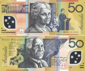 Австралия 50 долларов. 1998 год.