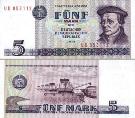 ГДР 5 марок. 1975 год.
