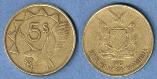 Намибия 5 долларов. 1993 год.