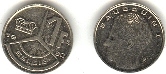 Бельгия 1 франк тип 1989-1993 г.г. "BELGIE" 