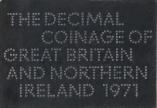 Великобритания. Набор разменных монет 1971 года.  