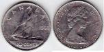 Канада 10 центов образца 1968-1979 года
