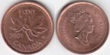 Канада 1 цент 2001 года