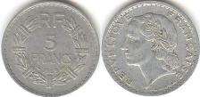 Франция 5 франков  1949 года.