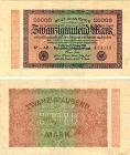 Германия 20000 марок 1923г.