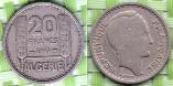 Алжир (Франц.кол.) 20 франков 1949 год.